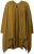 Ulla Popken 841117 Oversize-Strickponcho mit Strasssteinen Oliv - Ponchos & Capes - 