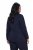 Ulla Popken 841163 Jerseyblazer aus Jacquard Dunkelblau - Blazer - Blazer für Frauen in Großgrößen