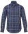 JP1880 Checked Shirt Long Sleeve Kent Collar Anthracite - Herrenhemden - Herrenhemden in großen Größen