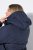 Ulla Popken 841360 Steppjacke Dunkelblau - Jacken - Große Jacken für Damen