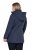 Ulla Popken 841360 Steppjacke Dunkelblau - Jacken - Große Jacken für Damen