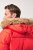 JP1880 Parka Quilted Faux Fur Hood Red - Herren jacken - Herren Jacken in großen Größen