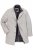 JP1880 841583 Wollmantel mit herausnehmbarem Futter Grau - Herren jacken - Herren Jacken in großen Größen
