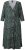 Ulla Popken 841839 Jerseykleid mit Animal-Print und 3/4-Ärmeln Dunkelgrün - Midikleider - Midikleider in großen Größen