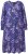 Ulla Popken 841873 Geblümtes Midikleid Dunkelblau - Midikleider - Midikleider in großen Größen
