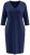 Ulla Popken 841952 Sweatkleid mit V-Ausschnitt Dunkelblau - Kleider - Kleider für jede Größe