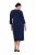 Ulla Popken 841952 Sweatkleid mit V-Ausschnitt Dunkelblau - Kleider - Kleider für jede Größe