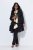 Ulla Popken 842028 Schößchenblazer mit Falten Schwarz - Blazer - Blazer für Frauen in Großgrößen