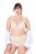 Ulla Popken 842435 Slips mit hoher Taille 3er-Pack Beige - Slips - 