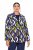 Ulla Popken 842680 Gemusterter Jerseyblazer aus Punto di Roma Dunkelblau - Blazer - Blazer für Frauen in Großgrößen