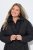 Ulla Popken 842877 Funktionsjacke Schwarz - Jacken - Große Jacken für Damen