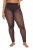 Ulla Popken 842879 Strumpfleggings mit Animal-Print Dunkelbraun - Strumpfhosen & Socken - 