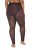 Ulla Popken 842879 Strumpfleggings mit Animal-Print Dunkelbraun - Strumpfhosen & Socken - 