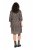 Ulla Popken 842936 Gestreiftes Kleid mit 3/4-Ärmeln Dunkelblau - Abendkleider - Abendkleider für Damen in großen Größen