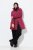Ulla Popken 842937 Steppjacke Rot - Jacken - Große Jacken für Damen