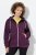Ulla Popken 843186 Wasserabweisende Softshelljacke mit Reflektoren Weinrot - Jacken - Große Jacken für Damen