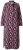 Ulla Popken 843358 Gemustertes Sweatkleid Pflaume - Sweatkleider - 