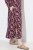 Ulla Popken 843358 Gemustertes Sweatkleid Pflaume - Sweatkleider - 