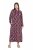 Ulla Popken 843358 Gemustertes Sweatkleid Pflaume - Sweatkleider - 
