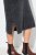 Ulla Popken 843592 Langärmliges Kleid Anthrazit - Strickkleider - 