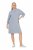 Ulla Popken 843999 Kleid mit 3/4-Ärmeln Grau meliert - Kleider - Kleider für jede Größe