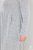 Ulla Popken 844233 Langärmliges Strickkleid mit Rollkragen Grau meliert - Strickkleider - 