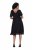 Ulla Popken 844356 Abendkleid Schwarz - Abendkleider - Abendkleider für Damen in großen Größen