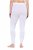 Ulla Popken 844563 Strumpfleggings mit Spitze Weiß - Strumpfhosen & Socken - 