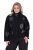 Ulla Popken 844839 Kurze Jacke mit Schneeflocken-Stickerei Dunkelblau - Jacken - Große Jacken für Damen