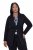 Ulla Popken 844842 Jerseyblazer Schwarz - Blazer - Blazer für Frauen in Großgrößen