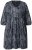 Ulla Popken 844945 Gemustertes Jerseykleid Schwarz - Jerseykleider - 