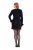 Ulla Popken 845145 Paillettenkleid Schwarz - Abendkleider - Abendkleider für Damen in großen Größen