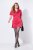 Ulla Popken 845148 Geblümtes Bodycon-Kleid Magenta - Kleider - Kleider für jede Größe