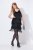 Ulla Popken 845152 Ärmelloses Kleid Schwarz - Abendkleider - Abendkleider für Damen in großen Größen