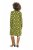 Ulla Popken 845190 Geblümtes Jerseykleid Türkis - Jerseykleider - 