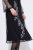 Ulla Popken 845366 Abendkleid mit V-Ausschnitt Schwarz - Abendkleider - Abendkleider für Damen in großen Größen