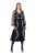 Ulla Popken 845366 Abendkleid mit V-Ausschnitt Schwarz - Abendkleider - Abendkleider für Damen in großen Größen