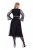 Ulla Popken 845366 Abendkleid mit V-Ausschnitt Schwarz - Abendkleider - Abendkleider für Damen in großen Größen