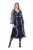 Ulla Popken 845366 Geblümtes Paillettenkleid Dunkelblau - Abendkleider - Abendkleider für Damen in großen Größen