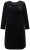 Ulla Popken 845573 Langärmliges Samtkleid Schwarz - Abendkleider - Abendkleider für Damen in großen Größen