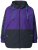 Ulla Popken 845648 Windbreaker mit Fledermausärmeln Flieder - Jacken - Große Jacken für Damen