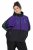 Ulla Popken 845648 Windbreaker mit Fledermausärmeln Flieder - Jacken - Große Jacken für Damen