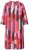 Ulla Popken 845794 Gemustertes Jerseykleid Rosa - Kleider - Kleider für jede Größe