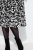 Ulla Popken 845825 Geblümtes Midikleid mit 3/4-Ärmeln Schwarz - Midikleider - Midikleider in großen Größen