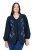 Ulla Popken 846197 Jacke Dunkelblau - Jacken - Große Jacken für Damen