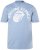 JP1880 846221 Rolling Stones Tongue T-Shirt Hellblau - Band-T-shirts - Band T-Shirts für große Größen