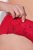 Ulla Popken 846235 Hipster-Slips mit Spitze Rot - Slips - 