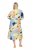Ulla Popken 846330 Geblümtes Maxikleid Hellblau - Maxikleider - Große Größen: Lange Maxikleider