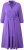 Ulla Popken 846373 Sweatkleid in A-Linie mit 3/4-Ärmeln Flieder - Kleider - Kleider für jede Größe