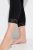Ulla Popken 846491 3/4-Strumpfleggings mit Spitze Schwarz - Strumpfhosen & Socken - 